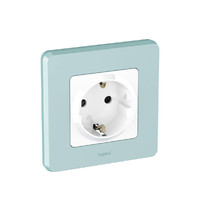 Рамка для розетки Legrand Inspiria 673935 (1-местная, мятный)