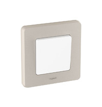 Рамка для розетки Legrand Inspiria 673938 (1-местная, шампань)