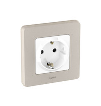 Рамка для розетки Legrand Inspiria 673938 (1-местная, шампань)