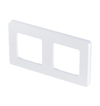 Рамка для розетки Legrand Inspiria 673946 (2-местная, жемчуг)