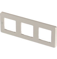 Рамка для розетки Legrand Inspiria 673958 (3-местная, шампань)