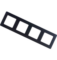 Рамка для розетки Legrand Inspiria 673963 (4-местная, алюминий)