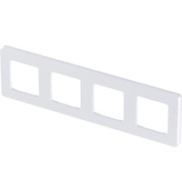 Рамка для розетки Legrand Inspiria 673966 (4-местная, жемчуг)