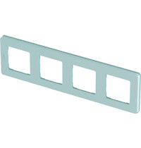 Рамка для розетки Legrand Inspiria 673965 (4-местная, мятный)