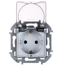 Розетка штепсельная Legrand Inspiria 673742