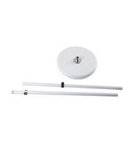 Торшер напольный Uniel ULM-T600 2х6W/4500K/DIM WHITE UL-00010175 2 х 6Вт (светодиодный, сенсорный выключатель, диммер)