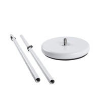 Торшер напольный Uniel ULM-T600 2х6W/4500K/DIM WHITE UL-00010175 2 х 6Вт (светодиодный, сенсорный выключатель, диммер)