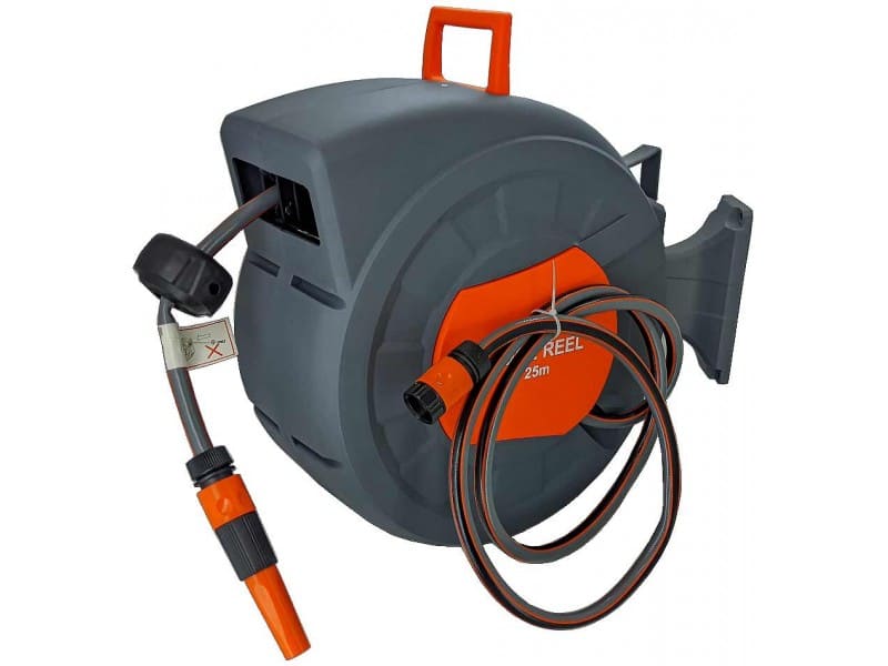 Катушка для шланга Gerhans K55101-25 (настенная, автоматическая, шланг 25м + 2м)