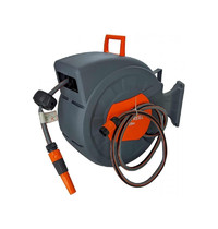 Катушка для шланга Gerhans K55101-25 (настенная, автоматическая, шланг 25м + 2м)