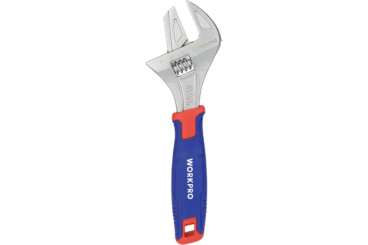 Ключ разводной 2-в-1 Workpro WP272014 42мм х 200мм (с функцией трубного ключа)