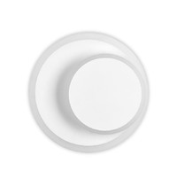 Светильник настенный Ambrella light Wallers Wall FW105 WH/S 3000K/6400K 15Вт (белый песок, с выключателем)