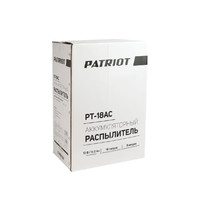 Опрыскиватель аккумуляторный Patriot PT-18AC 12Вт 8Ач 16л (ранцевый)