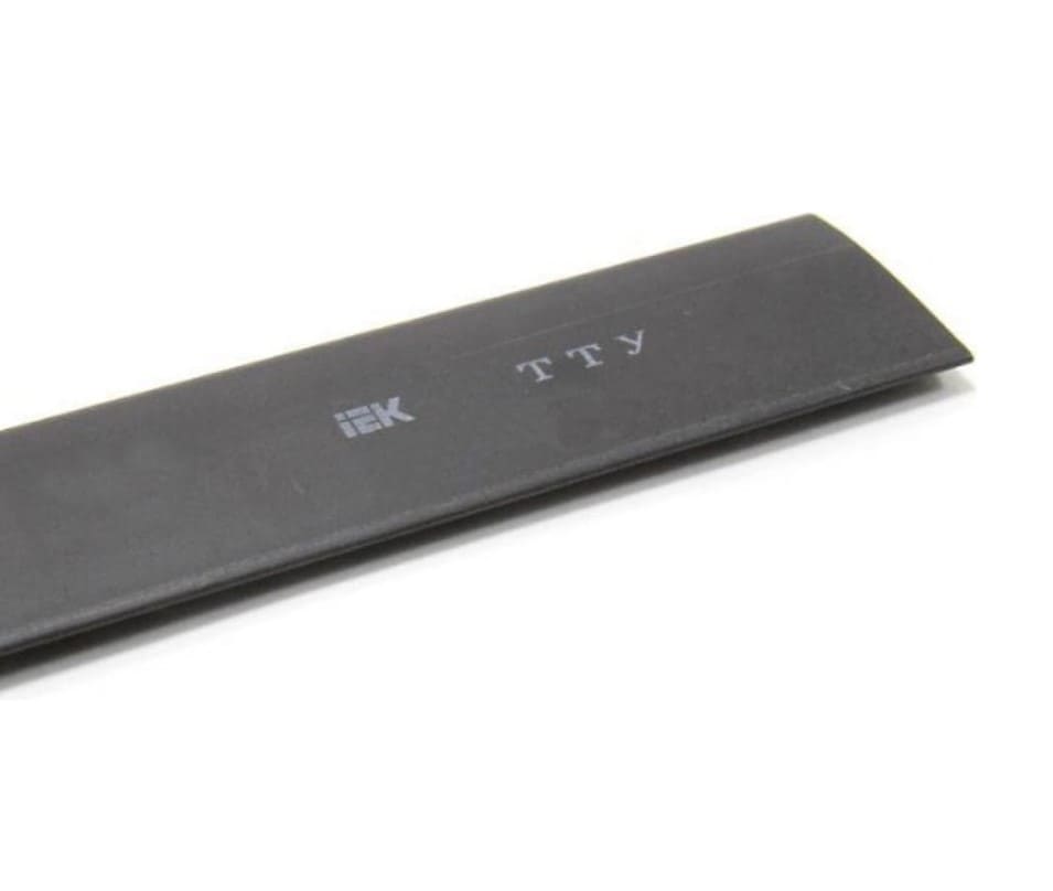 Трубка термоусадочная IEK ТТУ (ТУТ) UDRS-D60-25-K02 146546 60/30 мм (в упаковке 25м, черный)
