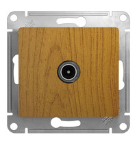 Розетка телевизионная Schneider Electric Glossa GSL000593 (дерево дуб)