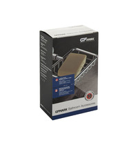 Мыльница настенная GFmark 78007 (металлическая, решетка, с креплением к стене, графит)