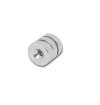 Неодимовый магнит MaxPull 00585 20мм х 3мм (диск, с зенковкой 4,5/7,5)