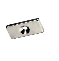 Неодимовый магнит MaxPull 00591 25мм х 12мм х3мм (призма, с зенковкой 3,5/7)