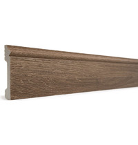 Плинтус напольный Decor-Dizayn 005-92SH 79х13х2400мм (шагрень)