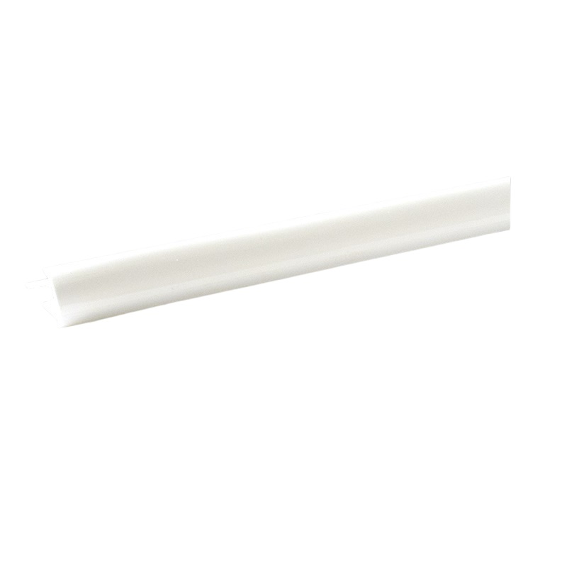 Раскладка под плитку наружная LinePlast LRNB01-08A 7-8 мм 2,5 м 40шт (однотонная, белая)