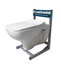 Унитаз подвесной Eva Gold К602 ут-00008175 (сиденье тонкое дюропласт)