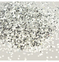 Блестки декоративные Pet Glitter 0,05 кг (серебрянный соты)