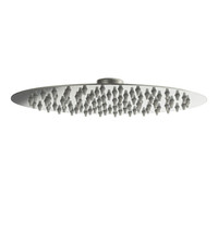 Лейка душевая Gfmark 6047 200мм (большая, тропический душ, круглая, антивандальная)