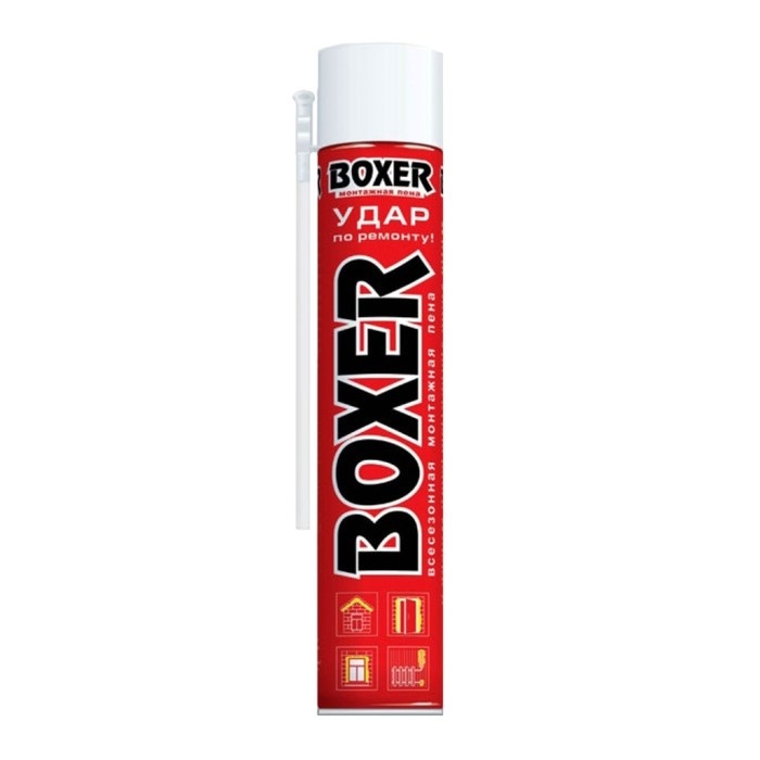 Пена монтажная Boxer BOXER75006 600мл (всесезонная)