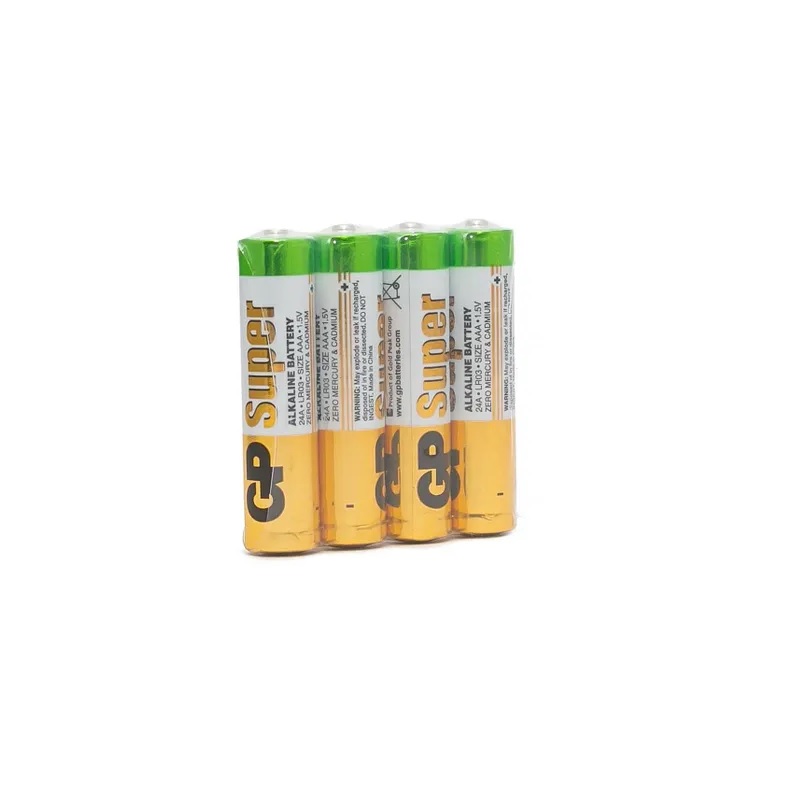 Батарейки алкалиновые GP Super Alkaline 24ARS-2SB4 02722 АА 1,5В 4 шт
