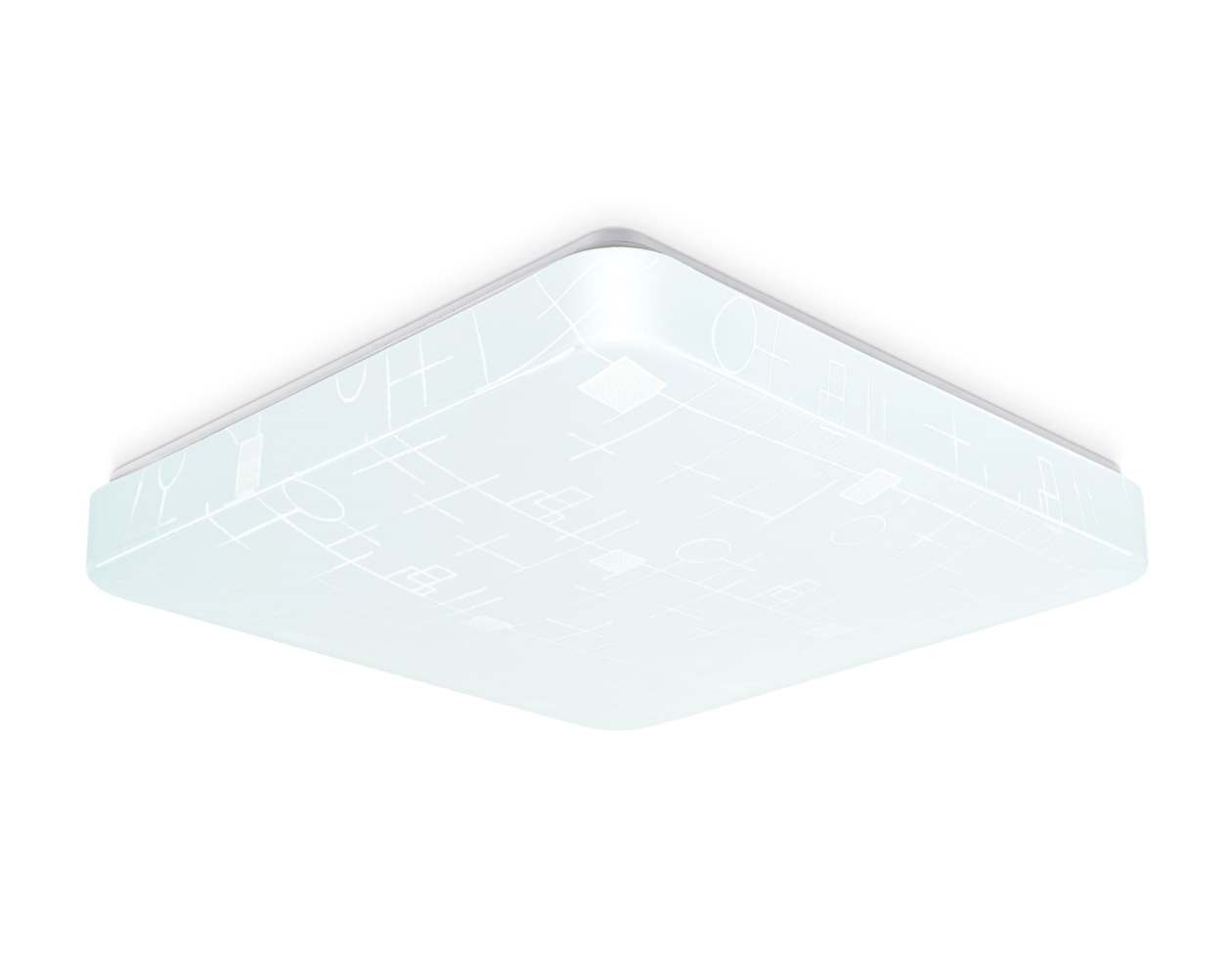 Светильник потолочный Ambrella light FZ1154 WH 18Вт 6400K 270х270х80 мм (без ПДУ, белый)