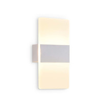 Светильник настенный Ambrella light FW200 WH/FR LED 3000К-6400K 4Вт 220х110х40 мм (белый)