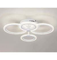 Светильник потолочный Ambrella light FA4061/4 WH 4200K/3000+6400K/6400K+3000K 51Вт 530х480х125 мм (пульт, белый)