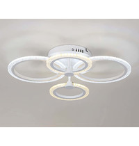 Светильник потолочный Ambrella light FA4061/4 WH 4200K/3000+6400K/6400K+3000K 51Вт 530х480х125 мм (пульт, белый)