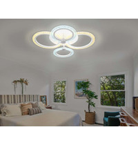 Светильник потолочный Ambrella light FA4061/4 WH 4200K/3000+6400K/6400K+3000K 51Вт 530х480х125 мм (пульт, белый)