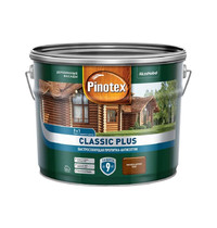 Пропитка-антисептик для дерева 3 в 1 Pinotex Classic Plus 5727950 9л (тиковое дерево)