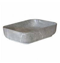 Раковина накладная Mirsant Shell-0619 Grey Light