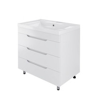 Тумба напольная Mirsant Quadro Soho 70 ут000085825 (с умывальником Deep-70)