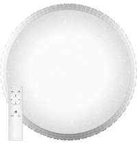Светильник светодиодный Feron Brilliant AL5300 29637 36Вт 3000К-6000K (белый, матовый, звездное небо, пульт)