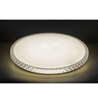 Светильник светодиодный Feron Brilliant AL5300 29637 36Вт 3000К-6000K (белый, матовый, звездное небо, пульт)