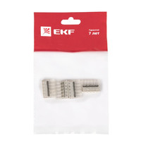 Клемма строительно-монтажная EKF PROxima СМК 2273-245 0.5-2.5мм2 100шт (с пастой, 5 отверстий)