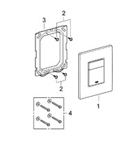 Системма инсталляции Grohe Rapid SL 38840000/3855800/38732000 (с панелью смыва)