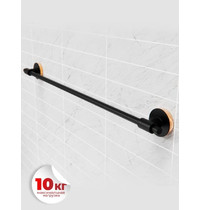 Держатель для полотенец Fora Lord FOR-LORD002BL 50 см (черный)