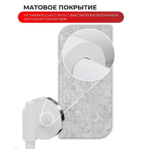 Крючок для полотенец Fora Lord FOR-LORD054WT (универсальный, белый)
