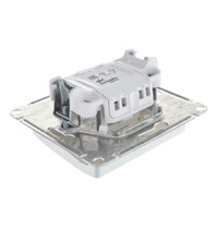 Выключатель Schneider Electric Glossa SE GSL000313 1063734 10А IP20 (1-клавишный, с подсветкой, алюминий, схема 1а)