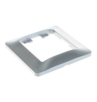 Рамка для розетки Schneider Electric Glossa SE GSL000301 284581 (1-местная, алюминий)