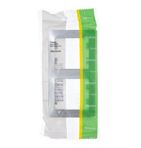Рамка для розетки Schneider Electric Glossa SE GSL000306 1063728 (2-местная, вертикальная, алюминий)