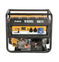 Генератор бензиновый Denzel PS-80EA 946924 8,0 кВт 230В 25л (коннектор автоматики, электростартер)