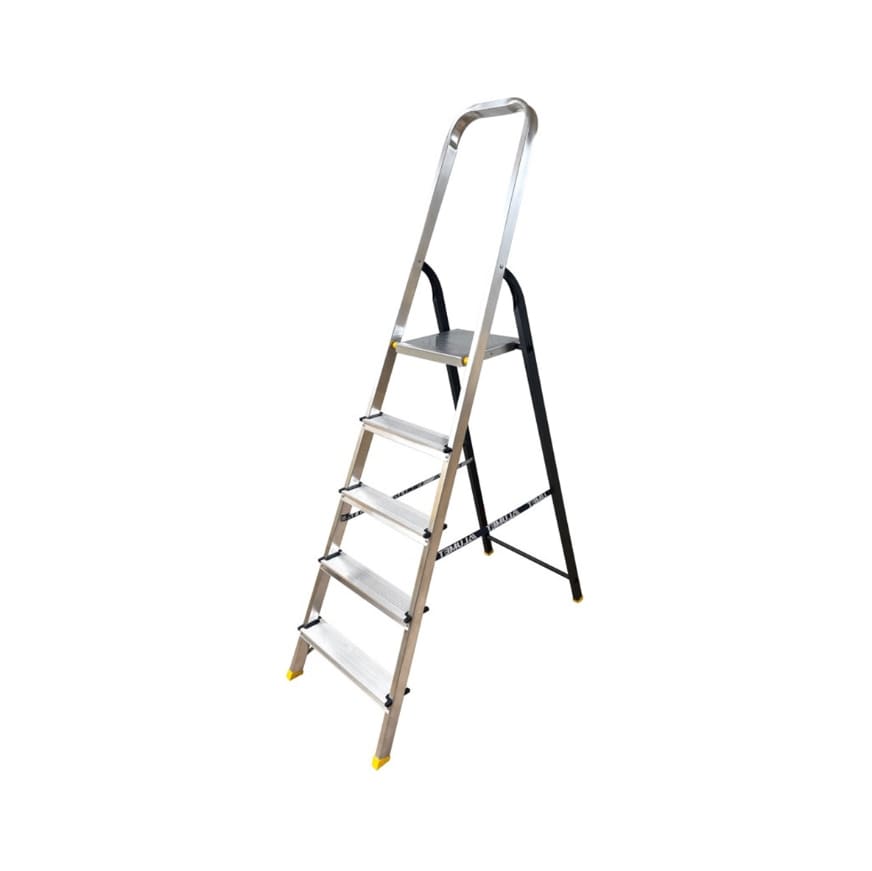 Стремянка Alumet AMS7805 239779 (комбинированная, 5 ступеней)