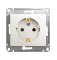 Розетка штепсельная Schneider Electric Glossa GSL000643