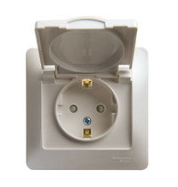 Розетка штепсельная Schneider Electric Glossa GSL000646 16A IP20 250В