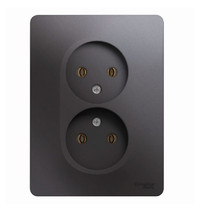 Розетка штепсельная Schneider Electric Glossa GSL001320 16A IP20 250В